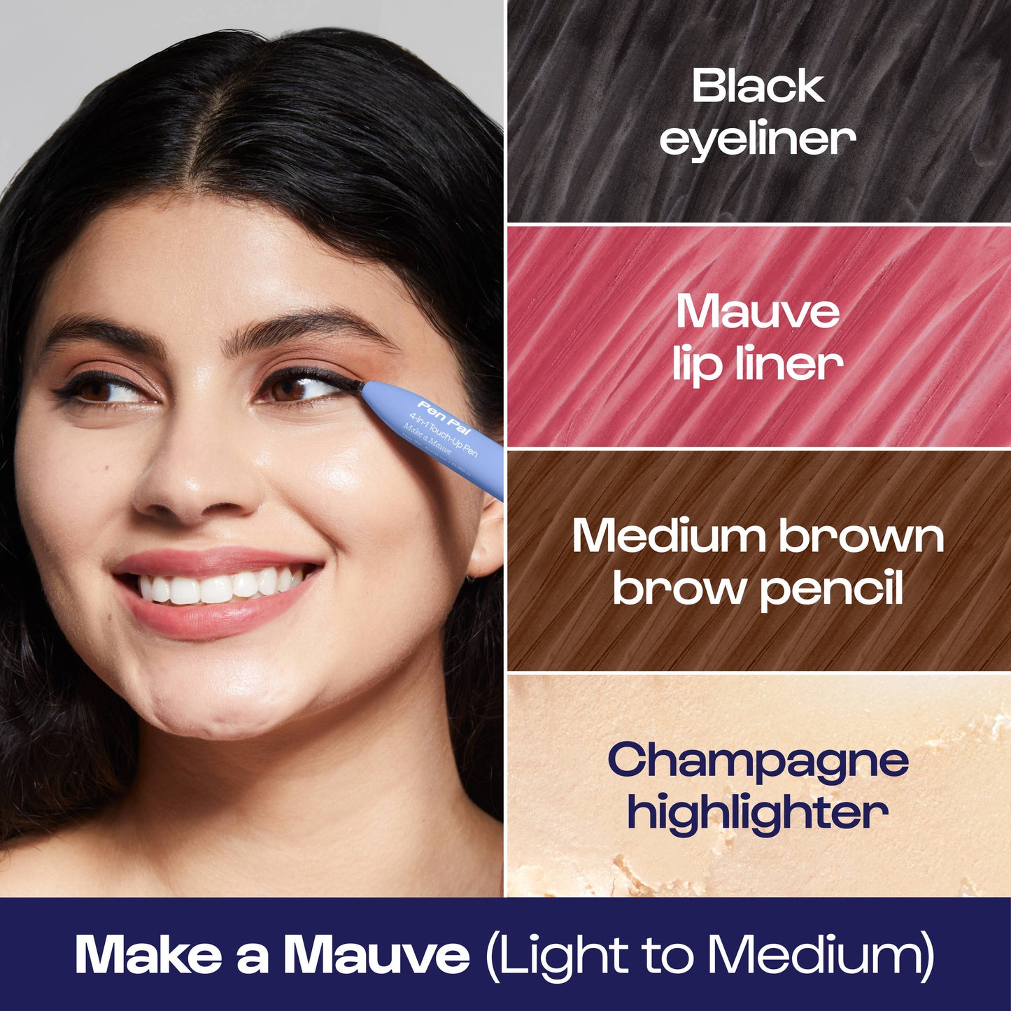 Make a Mauve Pen Pal 4-in-1 Makeup Touch Up Pen / Gifts: Make A Mauve