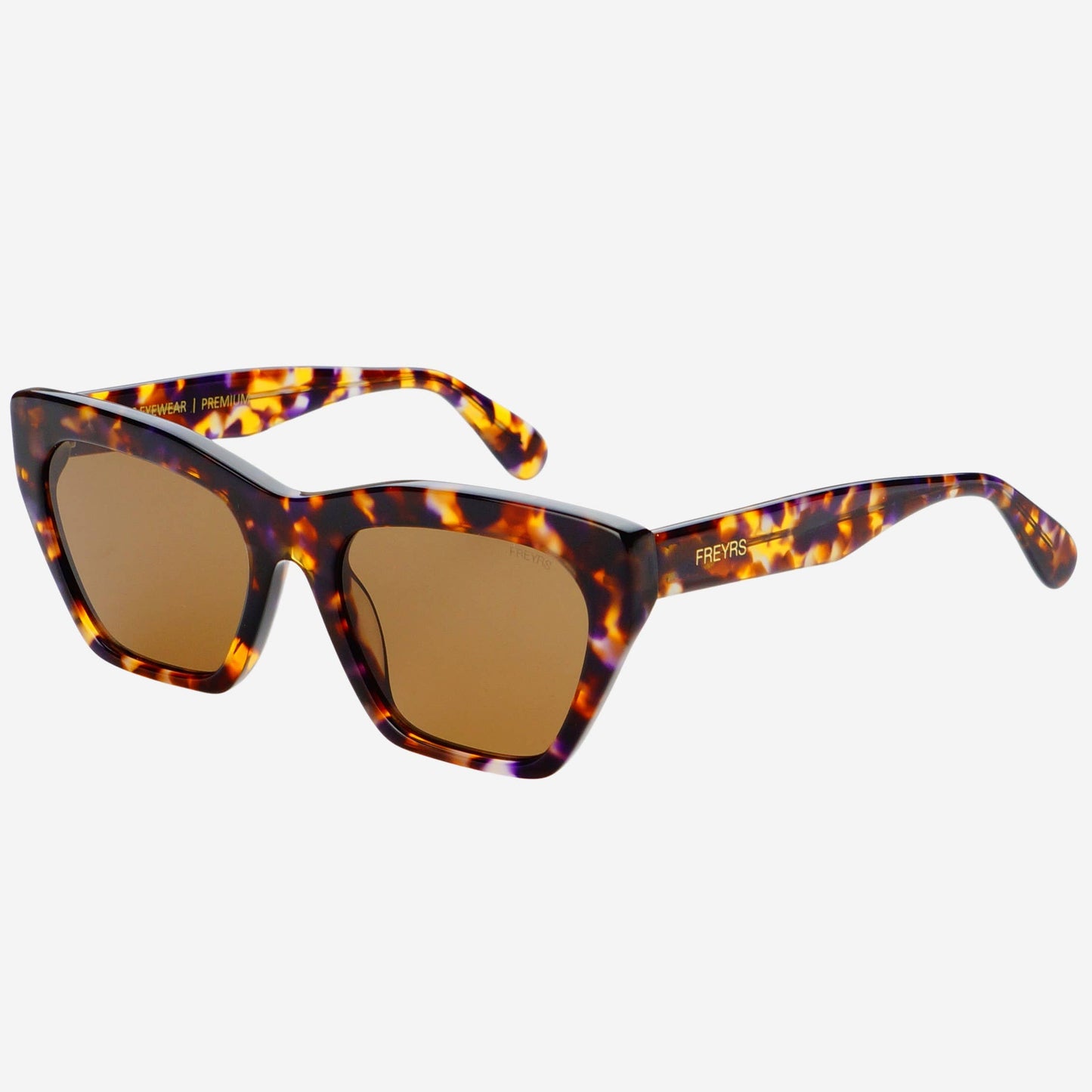 Gia Acetate Cat Eye Sunglasses : Tortoise