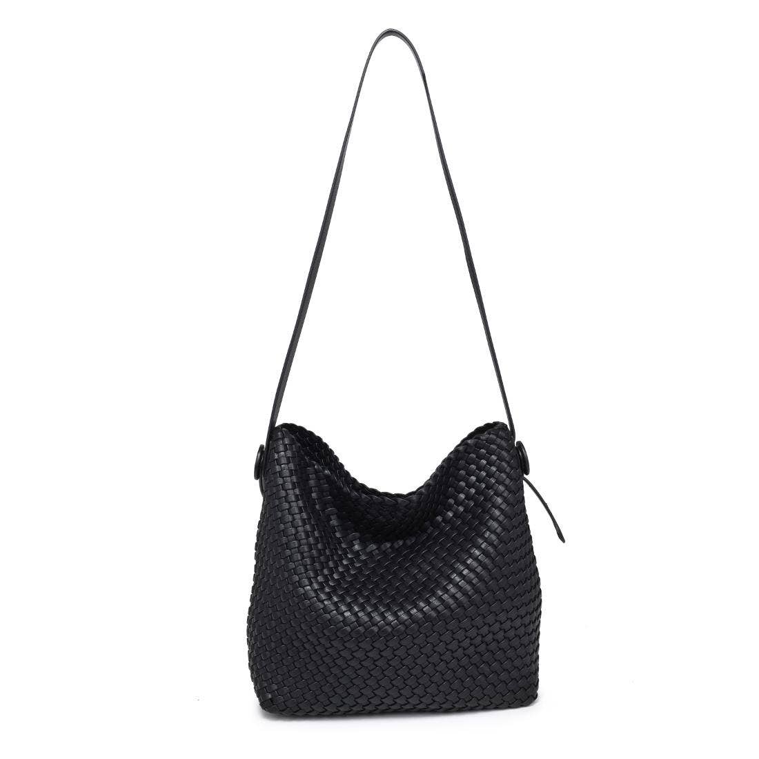 Edith Woven Hobo: Black