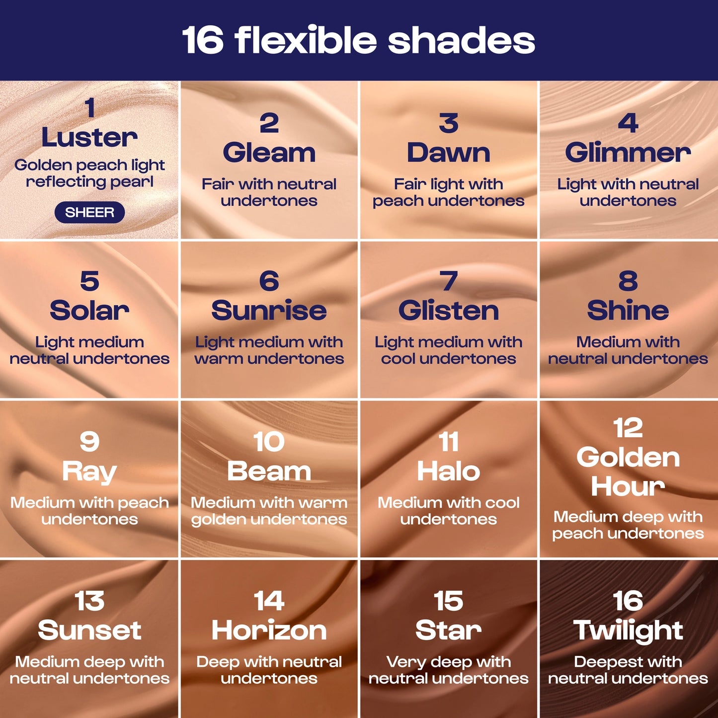 Gleam Sunsational SPF 50 Tinted Moisturizer