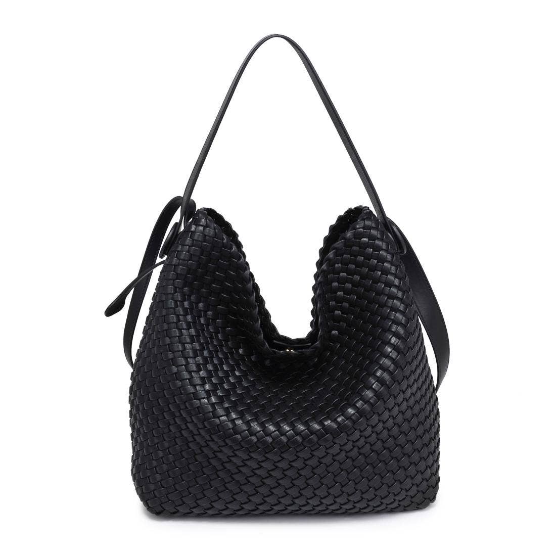 Edith Woven Hobo: Black