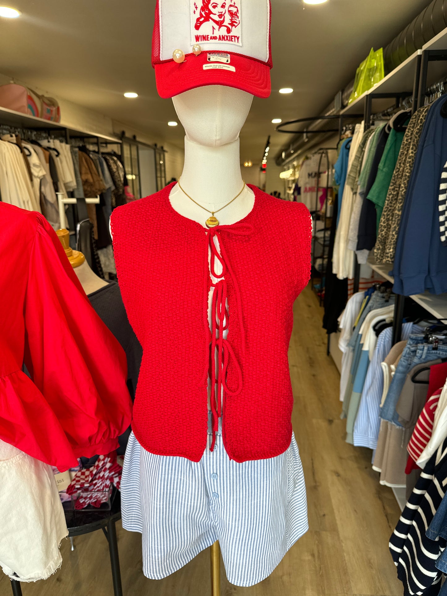 Wrap Me Up Sweater Vest