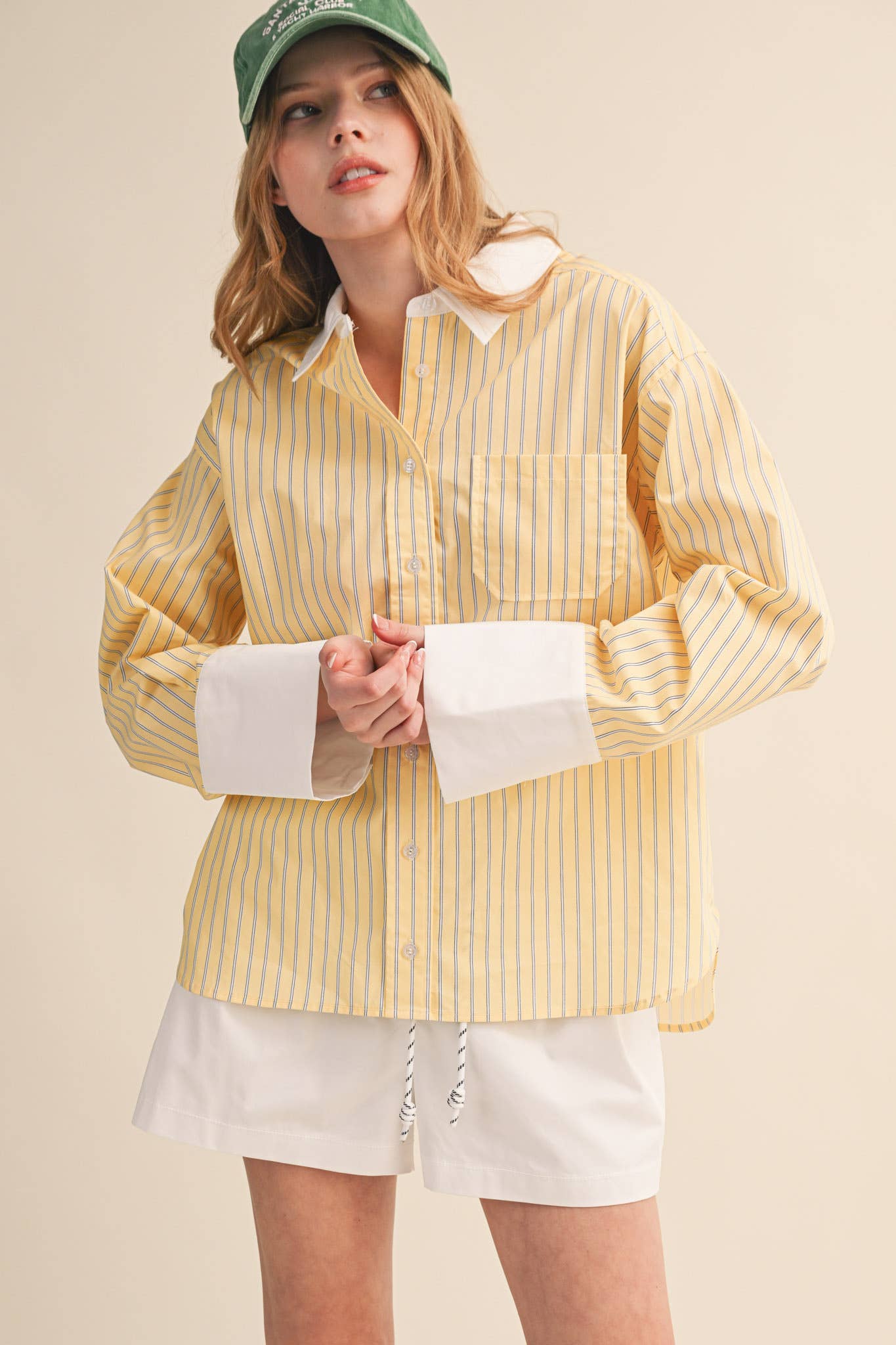 The Hazel Button Up Blouse