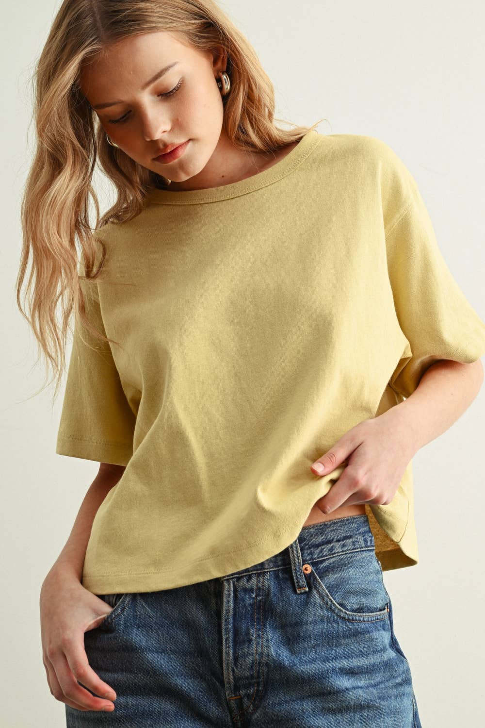 The Stella Top- Lemon