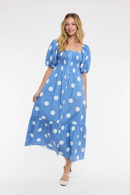 The Nova Polka Dot Dress