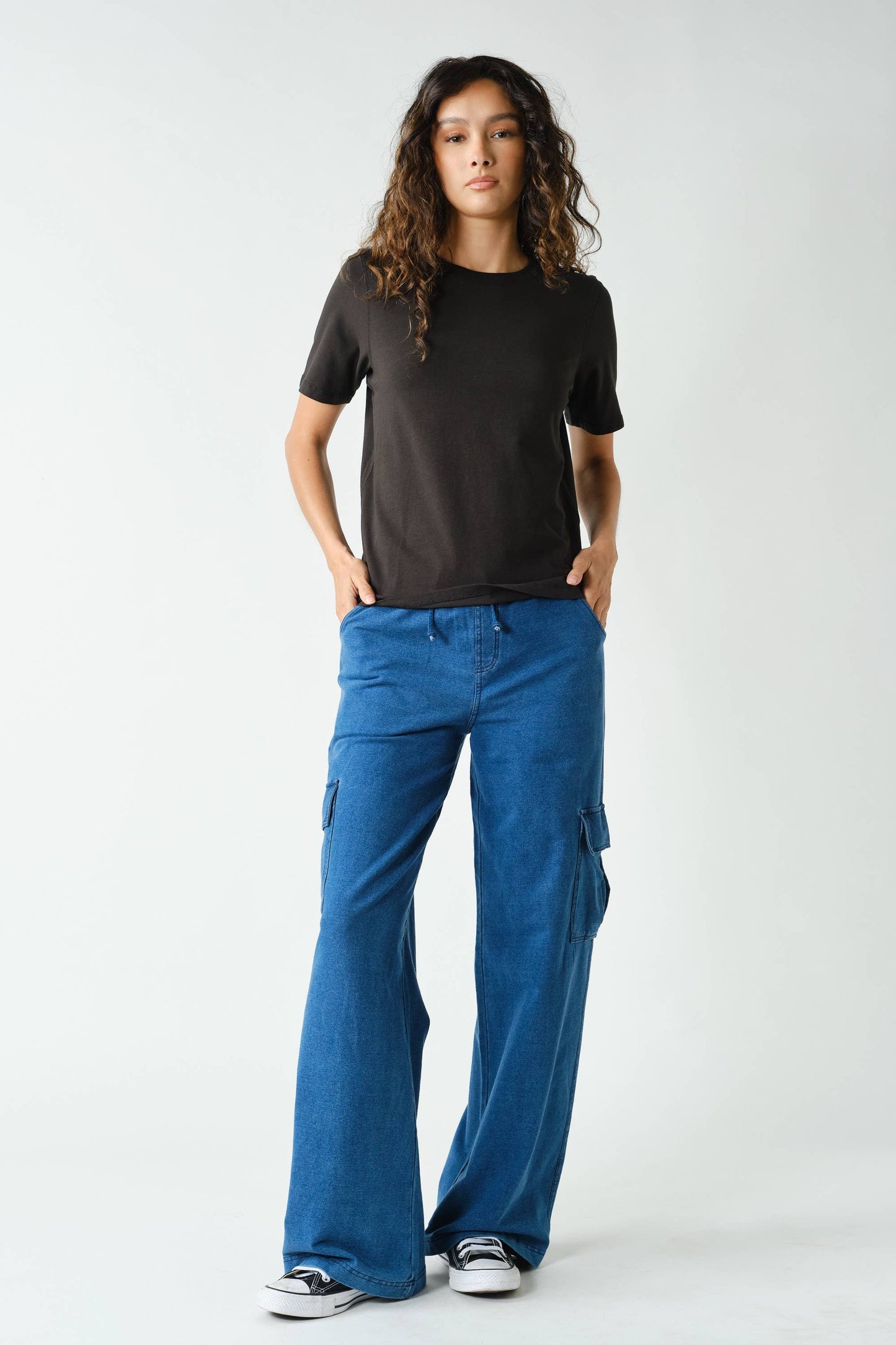 The Boxy Tee- Black
