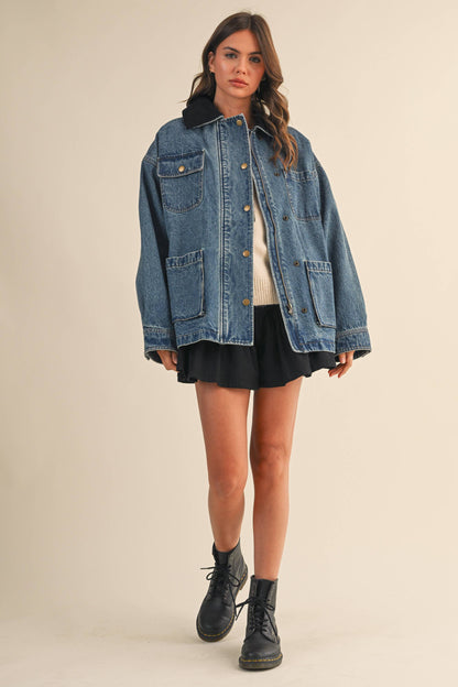 The Oversized Denim Jacket