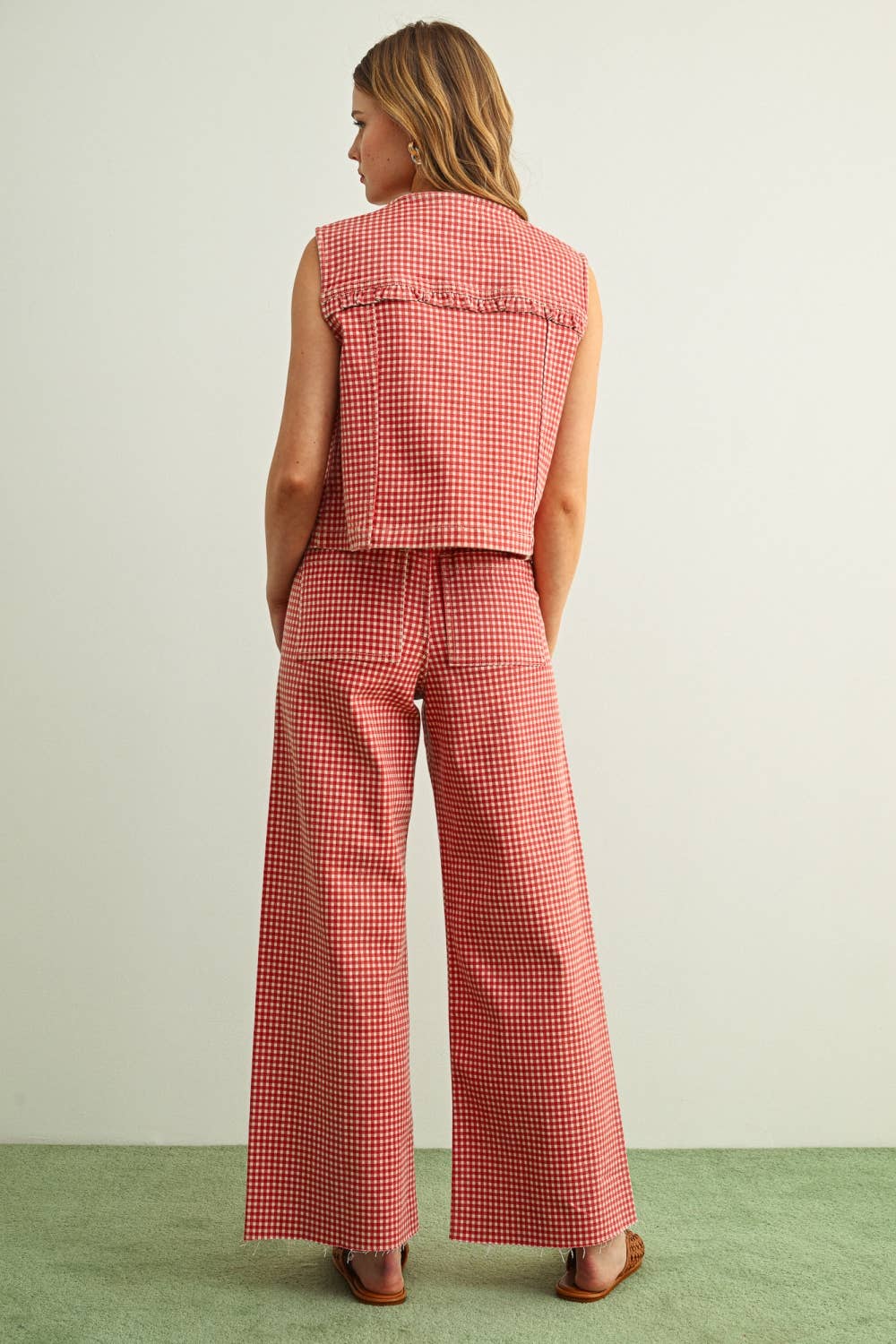 The Red Gingham Pants