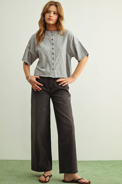 The Lynleigh Grey Tee