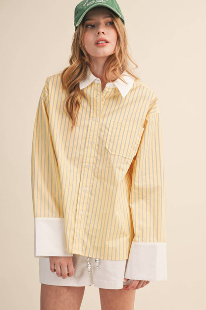 The Hazel Button Up Blouse