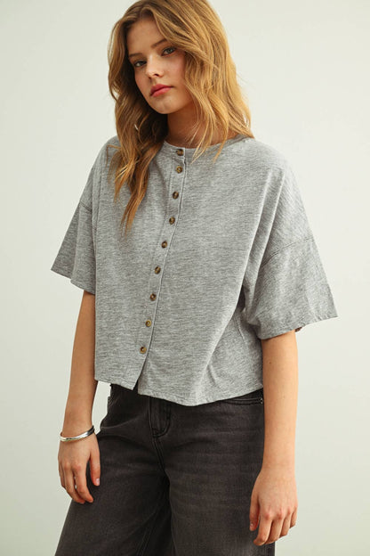 The Lynleigh Grey Tee