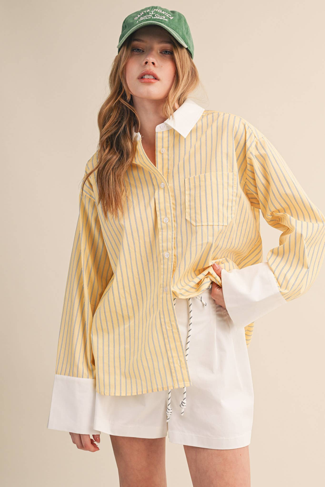 The Hazel Button Up Blouse
