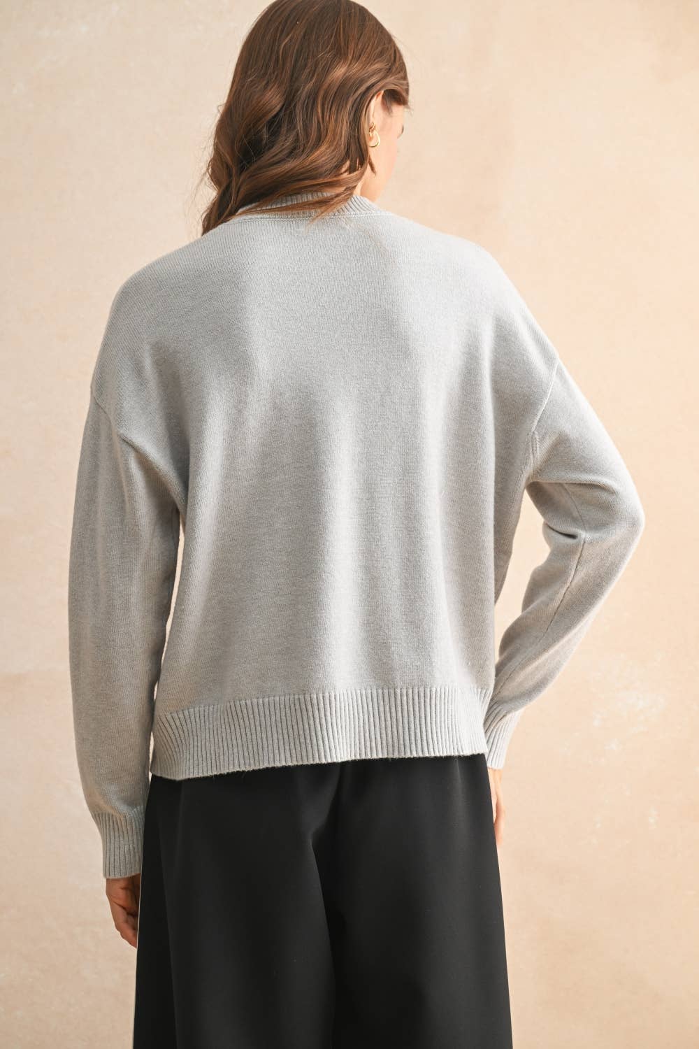 The Heather Grey Sweater