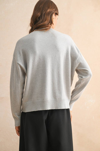 The Heather Grey Sweater