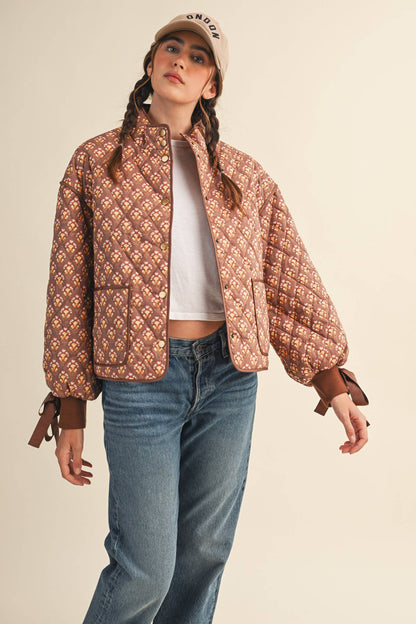 The Floral Quilted Jacket