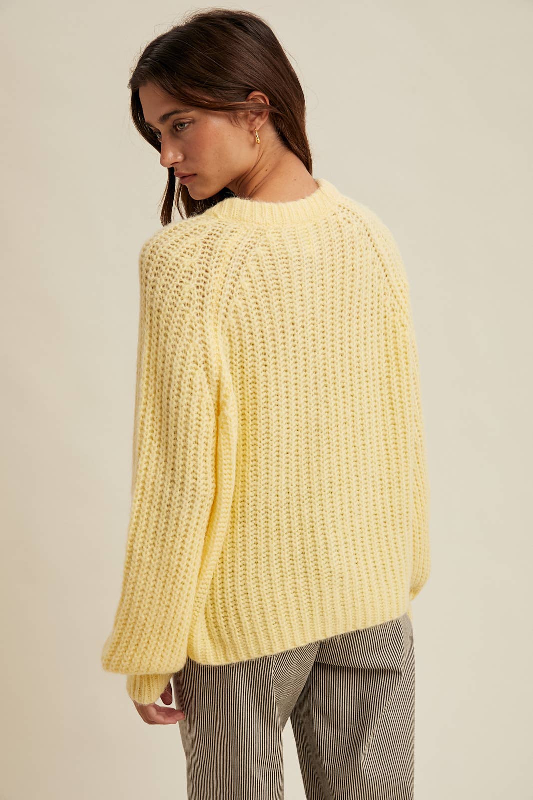 The Lemon Yellow Cardigan
