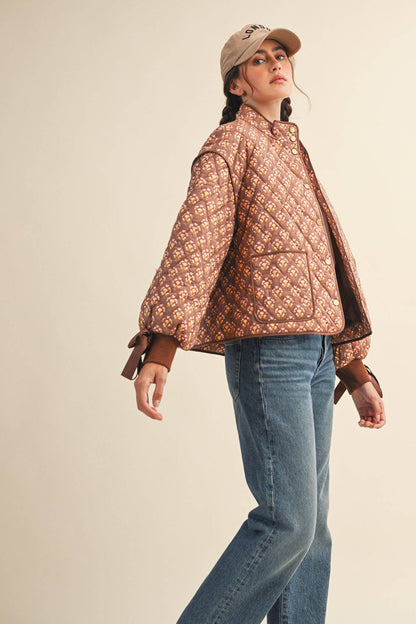 The Floral Quilted Jacket