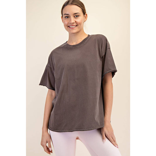 Washed Boxy Tee