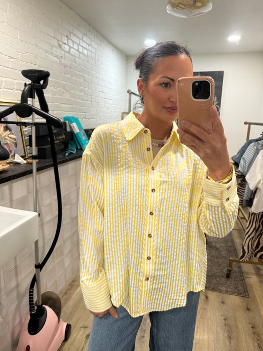 The Cabana Top- Yellow