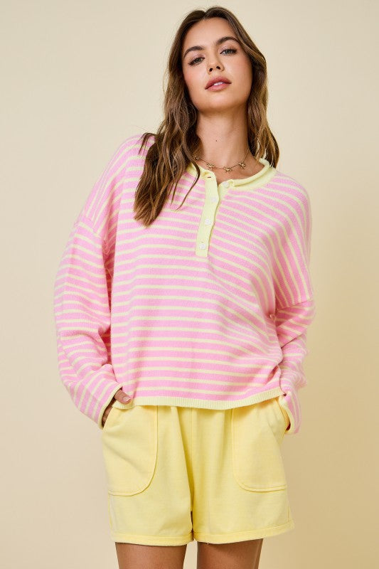 The Strawberry Lemonade Sweater