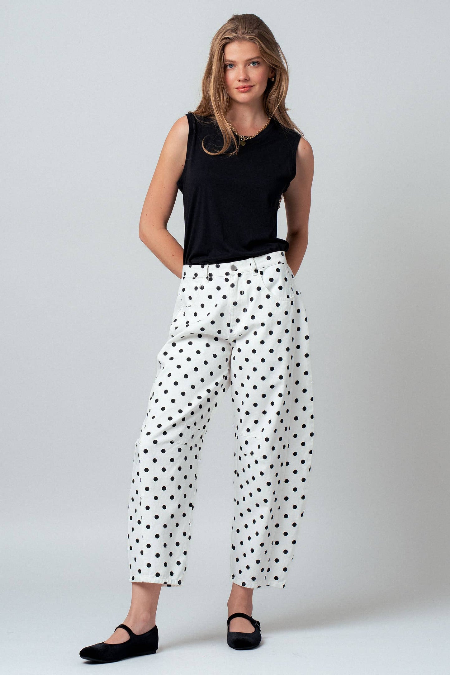 The Polka Dot Barrel Pant