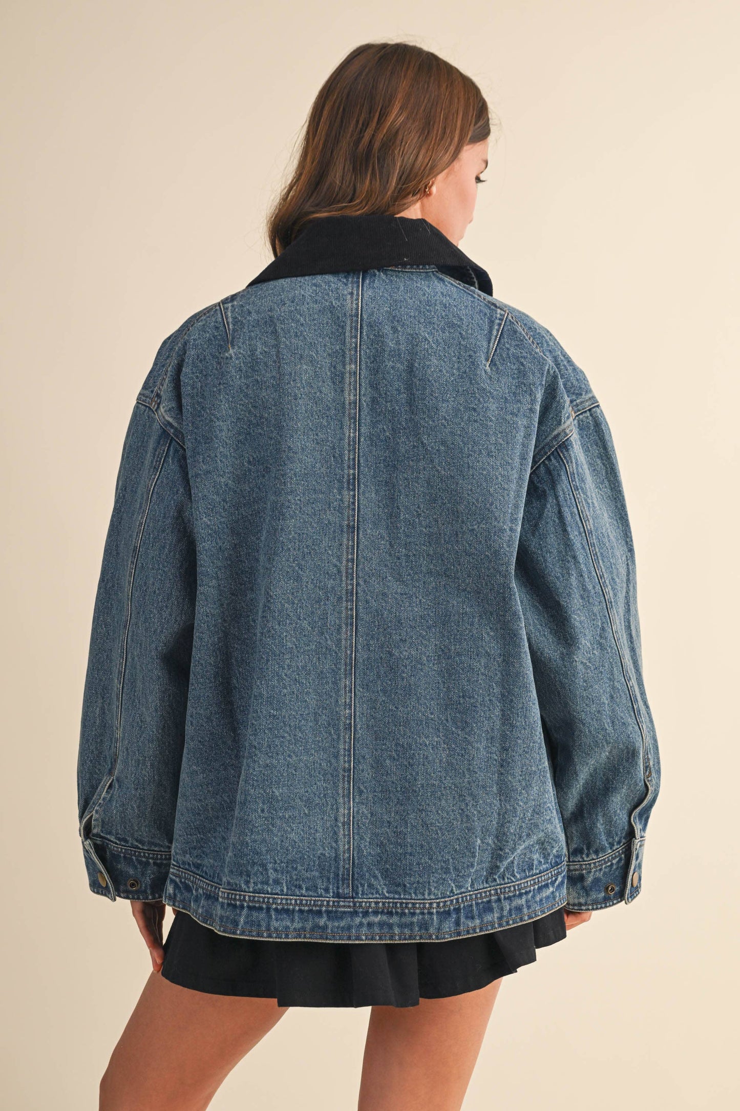 The Oversized Denim Jacket