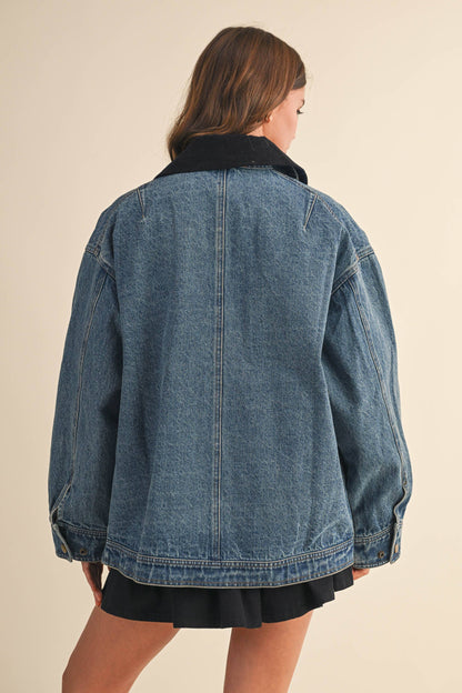 The Oversized Denim Jacket