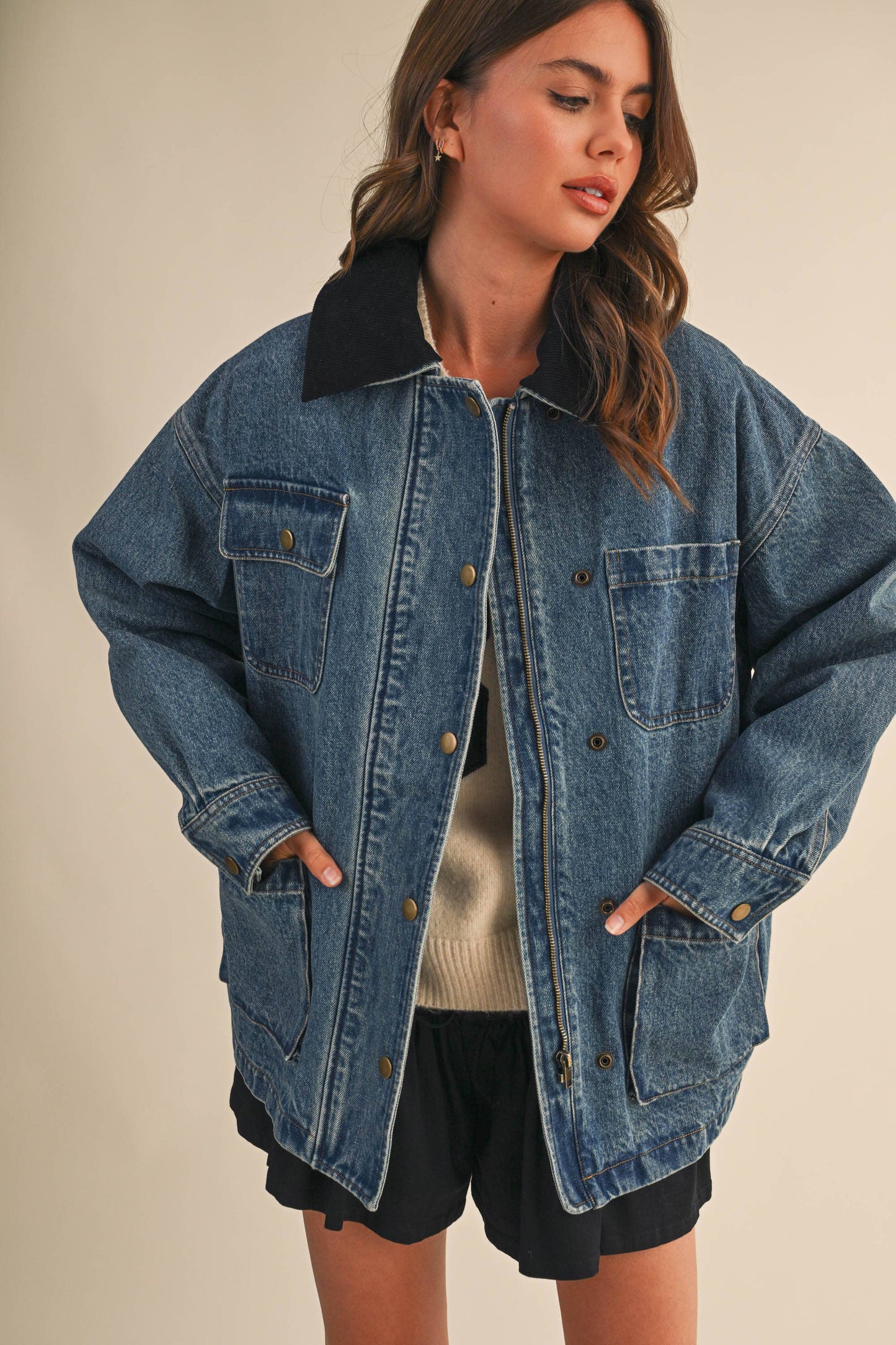 The Oversized Denim Jacket