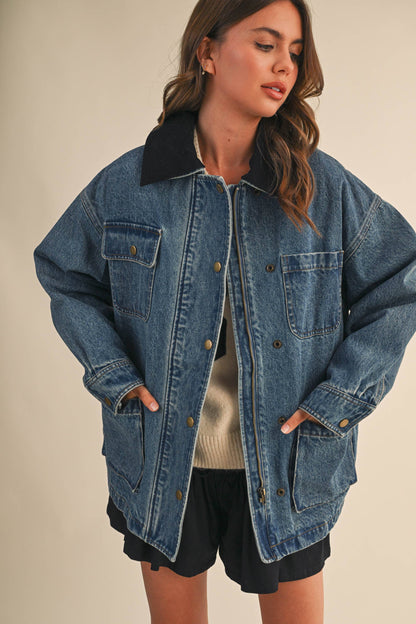 The Oversized Denim Jacket