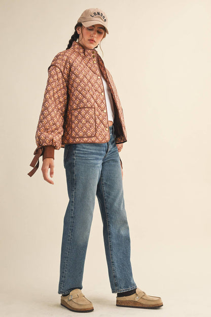 The Floral Quilted Jacket