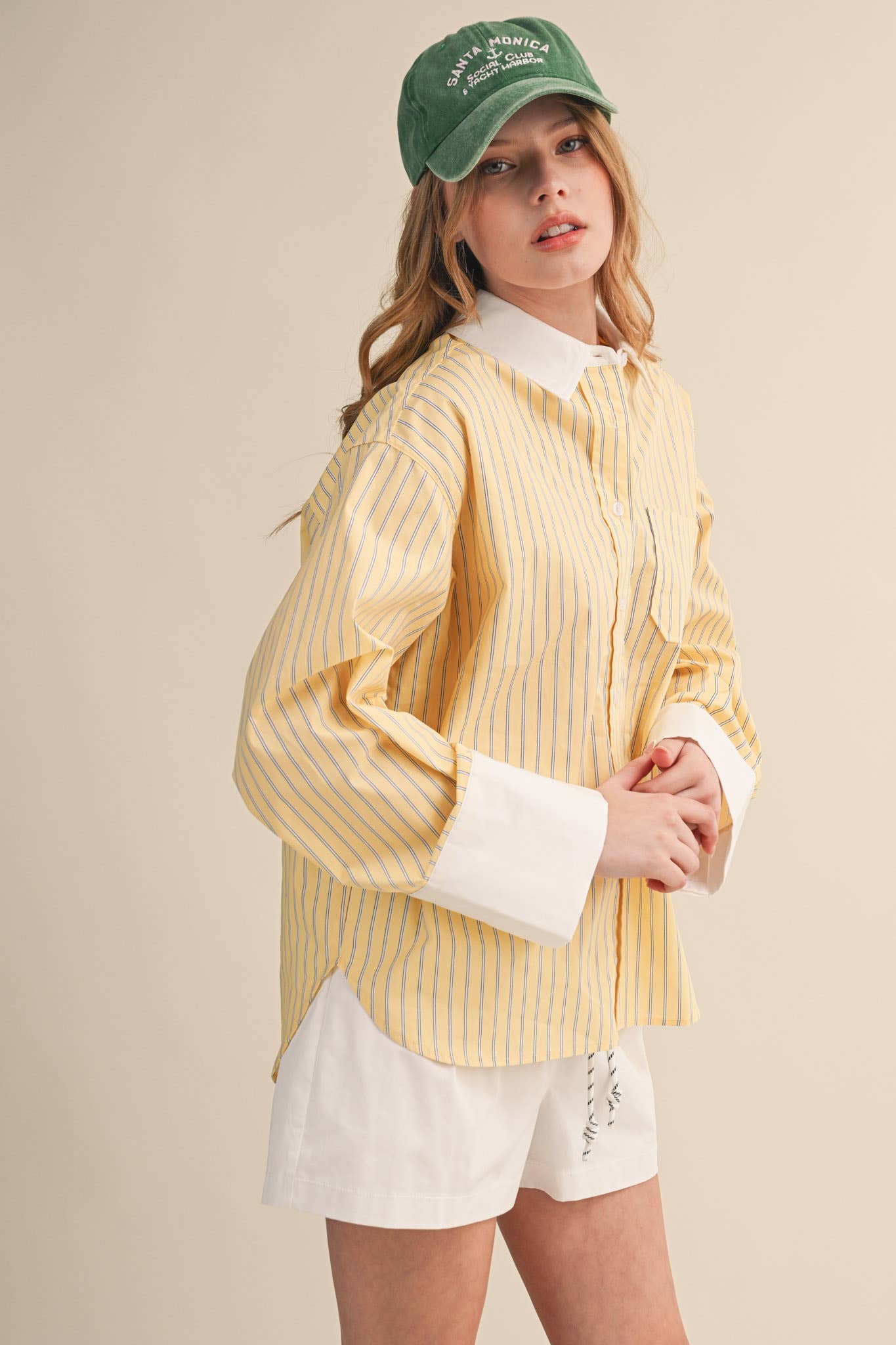 The Hazel Button Up Blouse