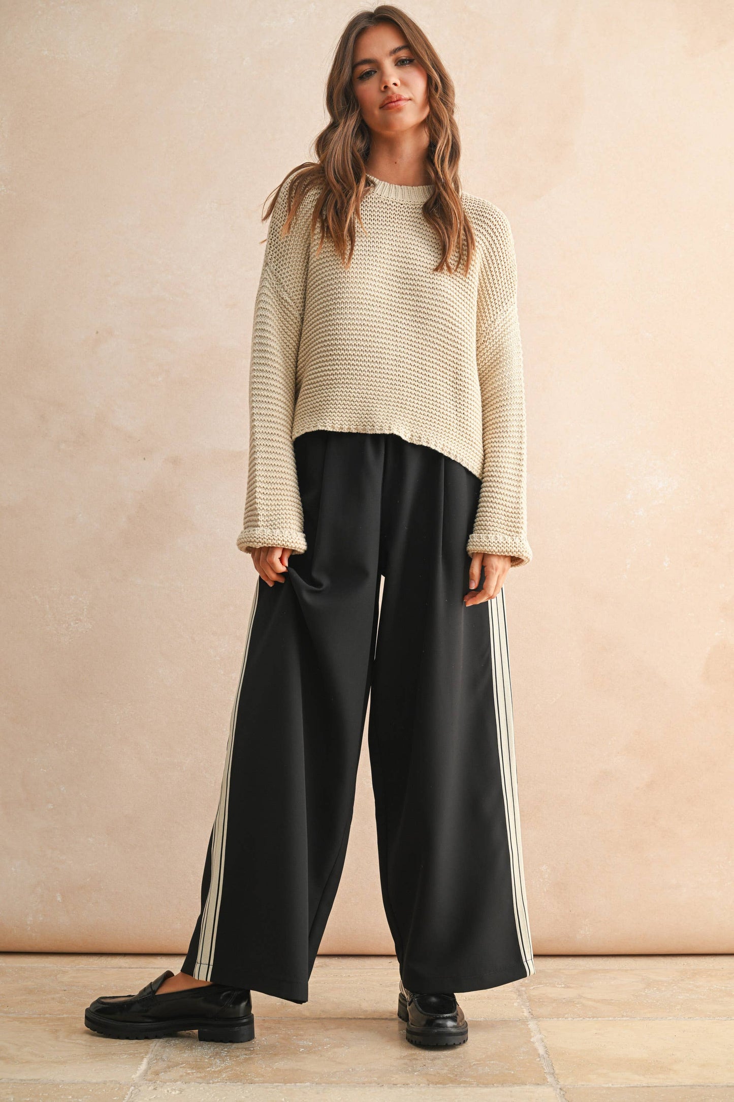 The Poppy Sweater- Ivory