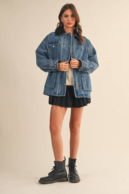 The Oversized Denim Jacket