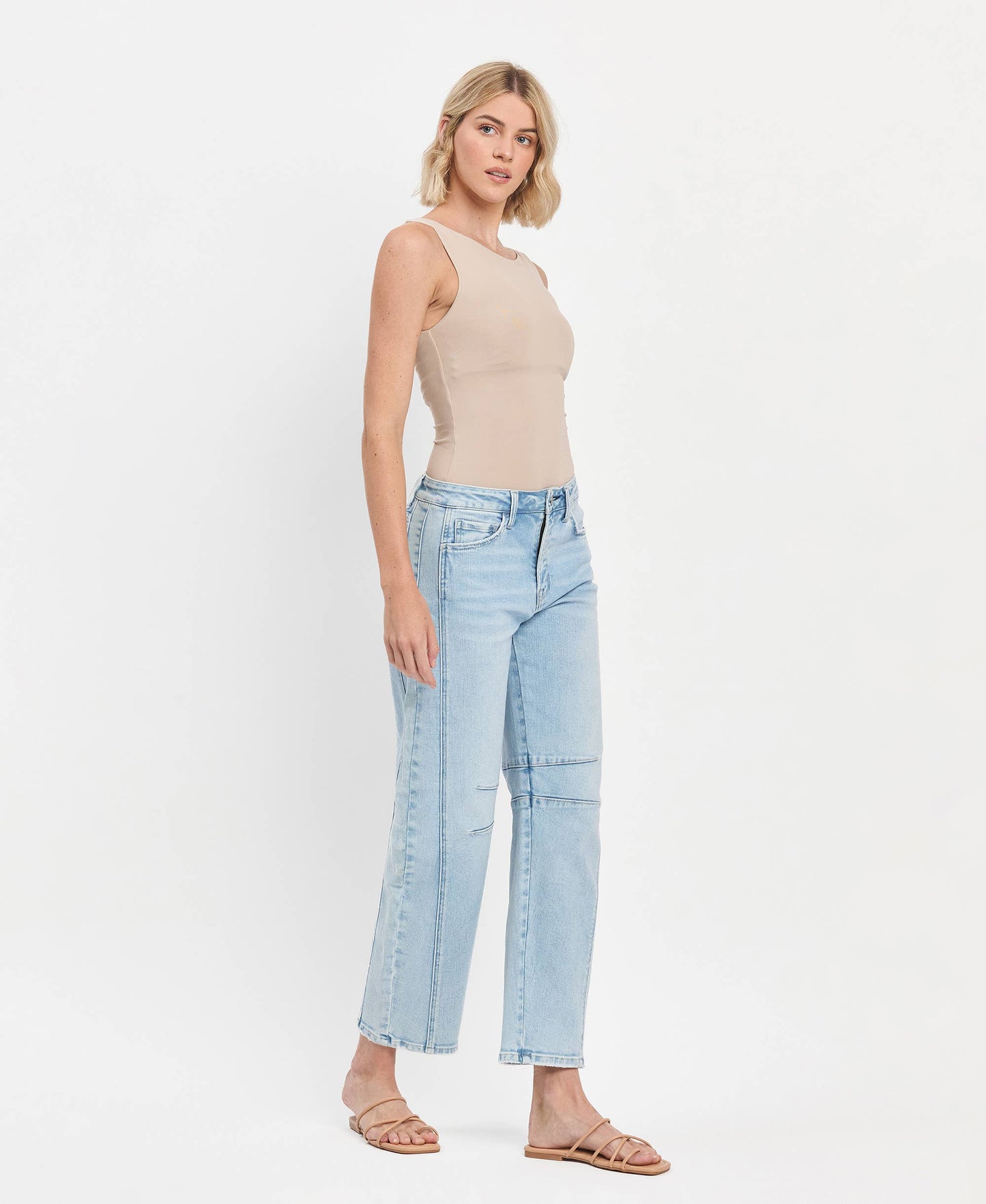 The Molly High Rise Barrel Jean