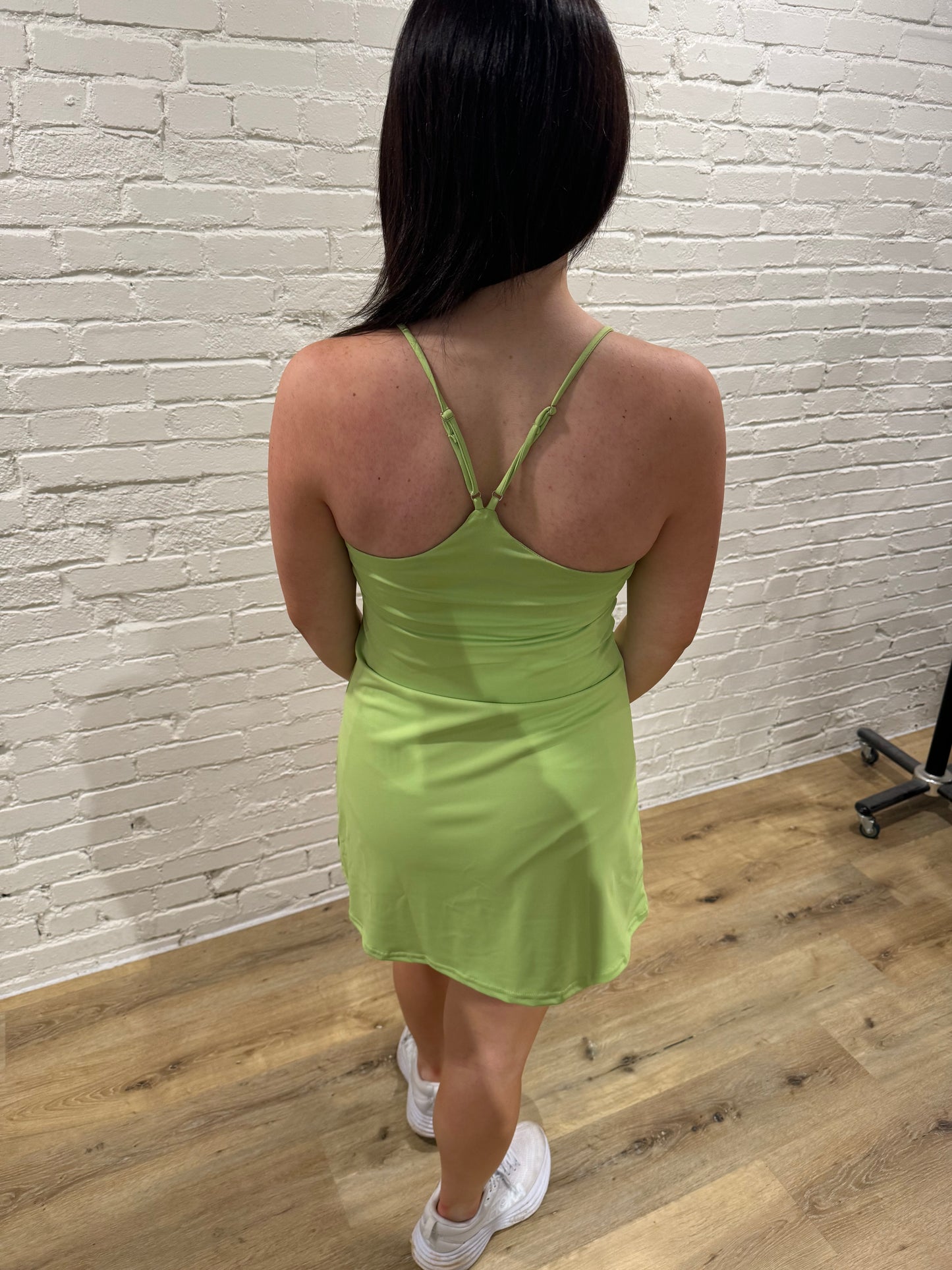 Tennis Dress- Lime