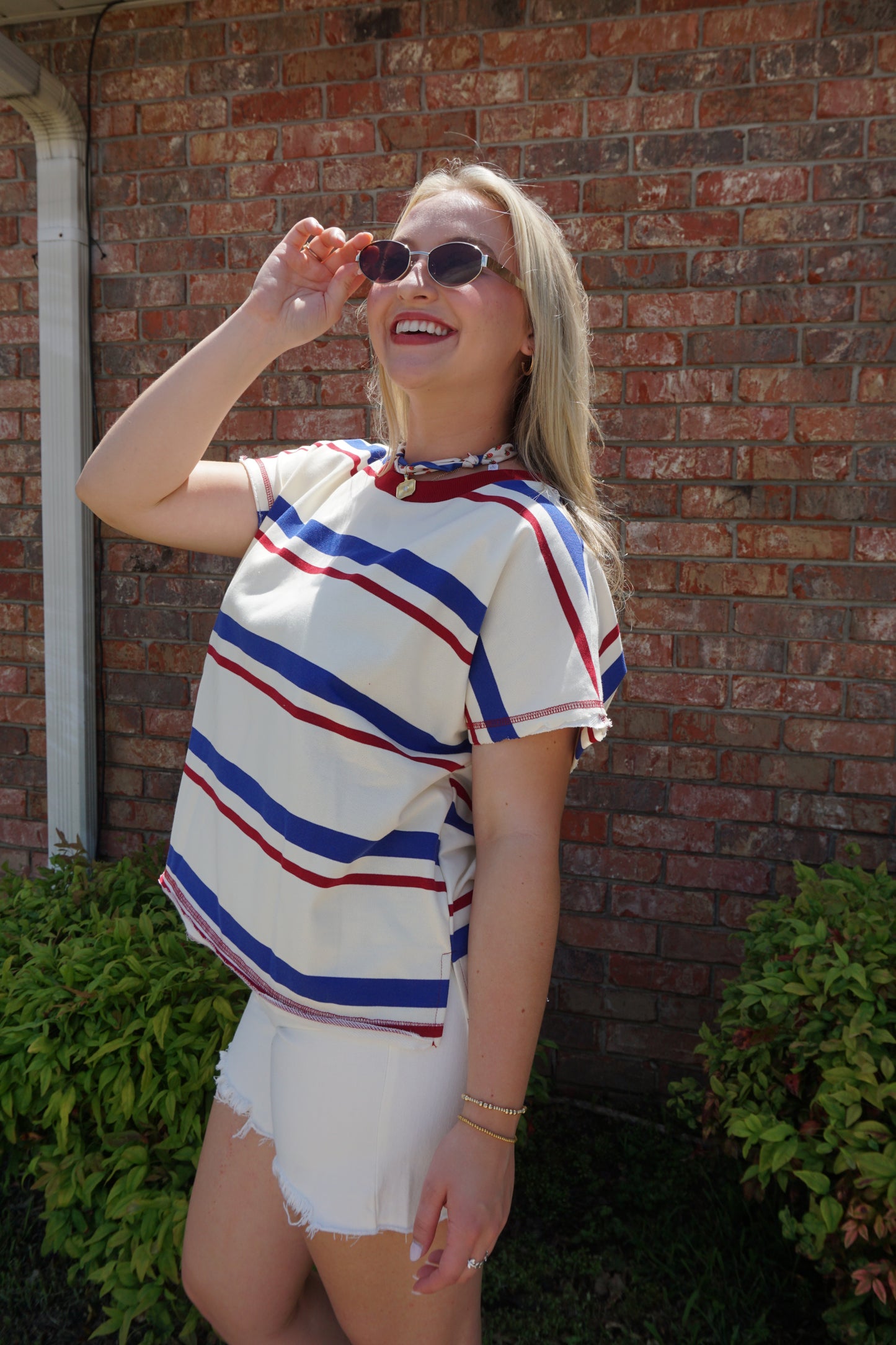 American Dream Striped Top