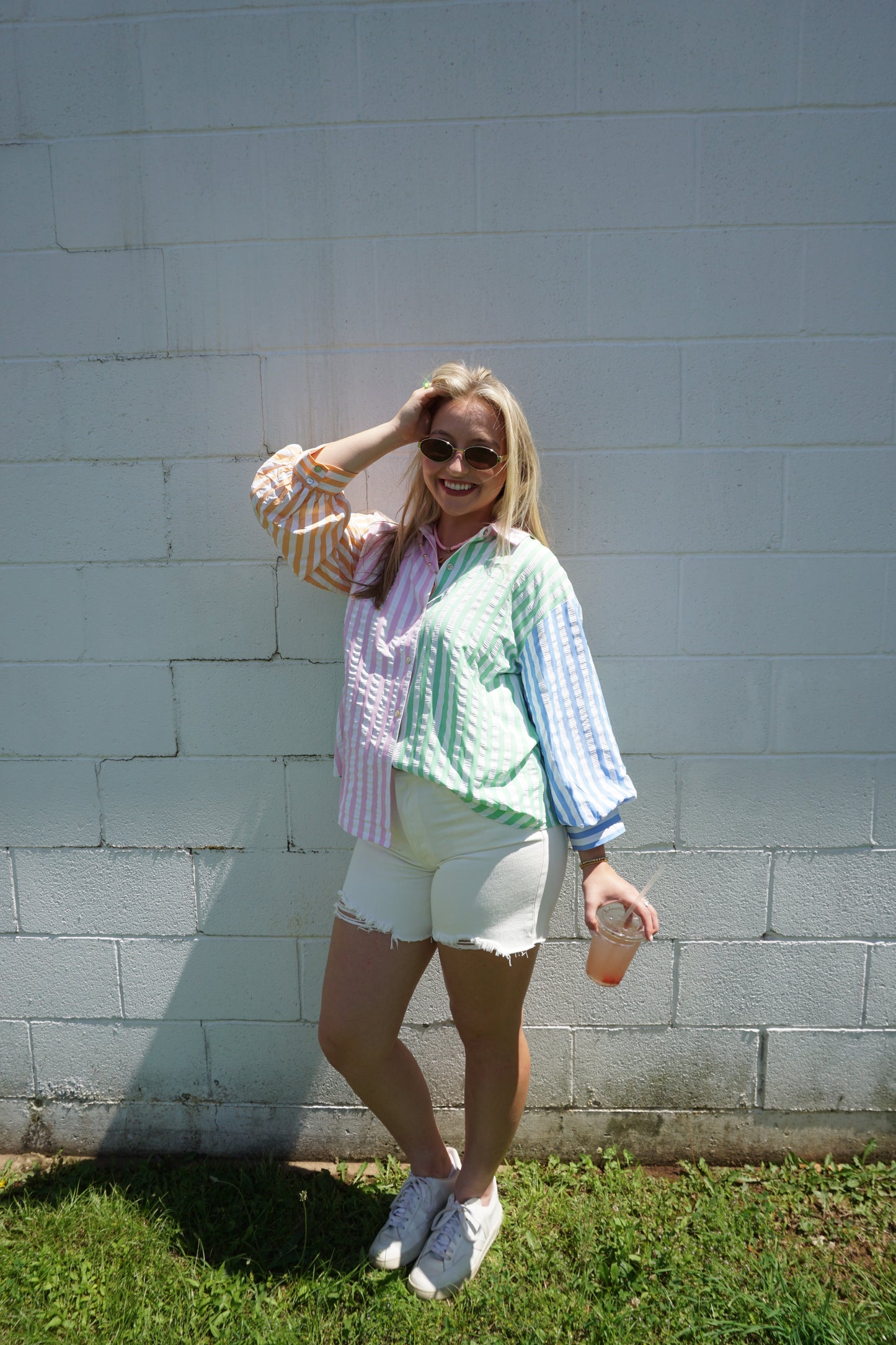 Something About You Multi-Striped Blouse