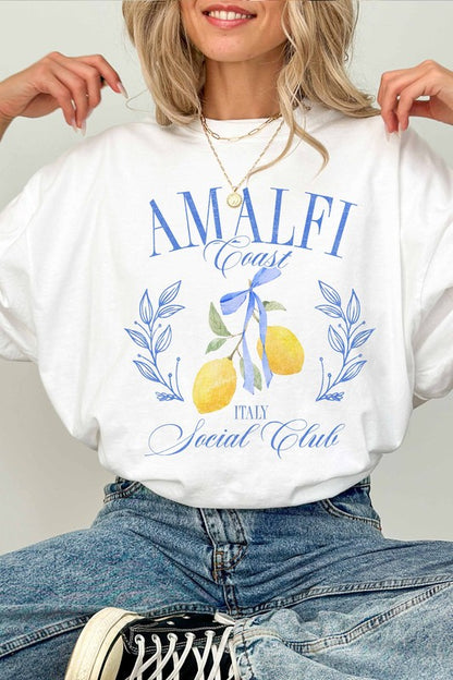 Social Club Lemon Tee-White