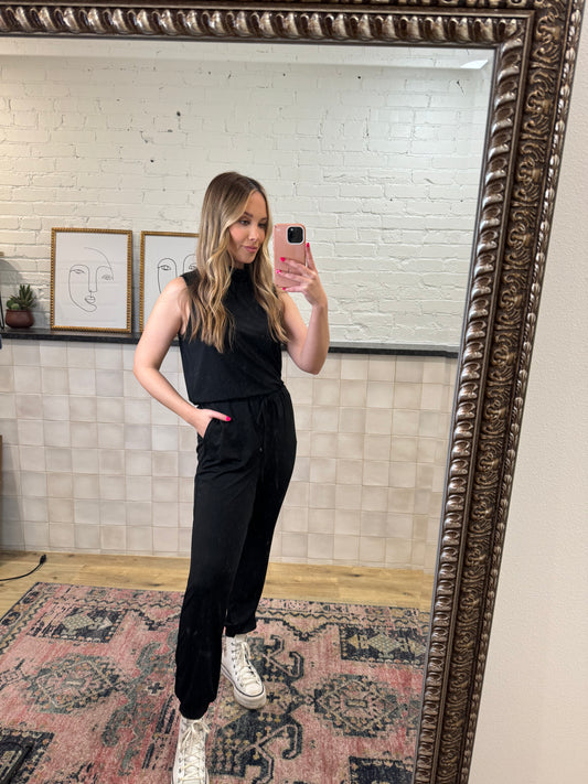 Jump Into Spring Jumpsuit