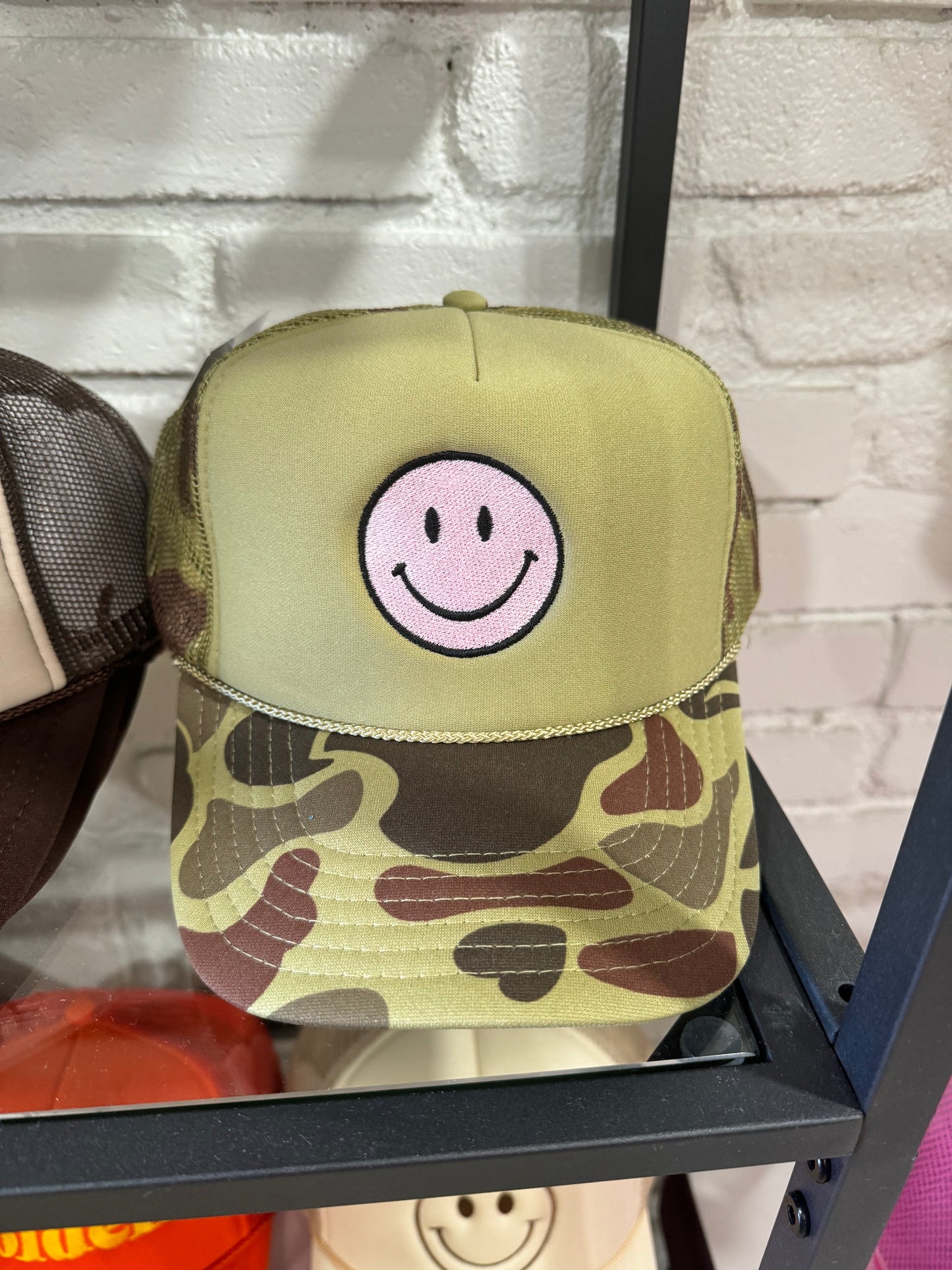 Pink Camo Hat