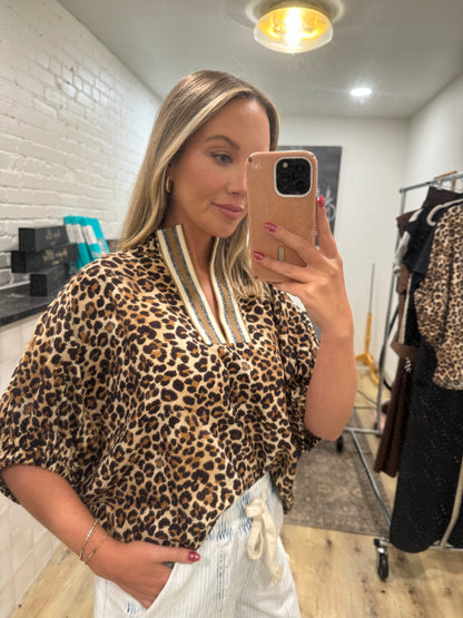 Cheetah Forever Blouse