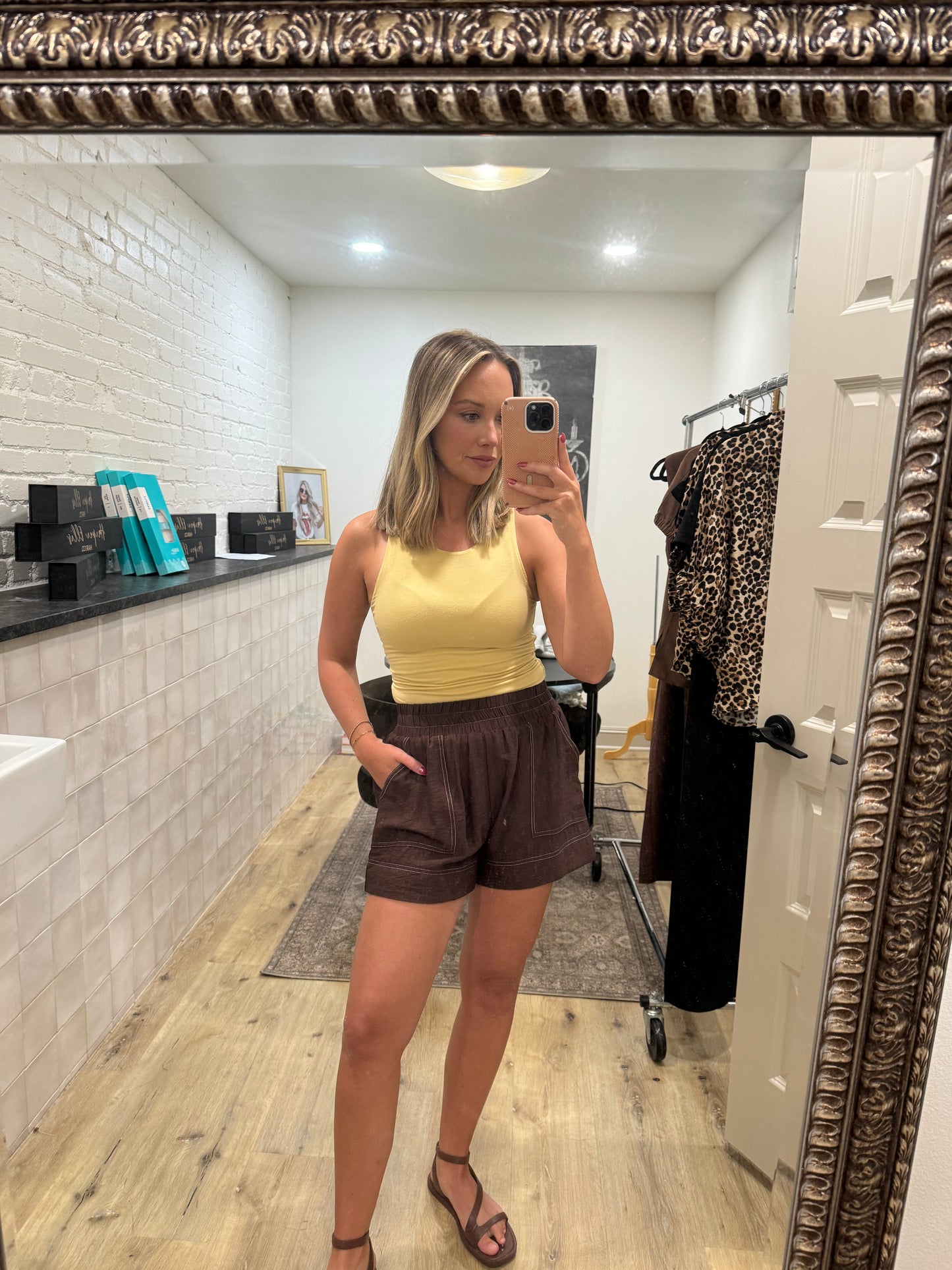 Chocolate Brown Shorts