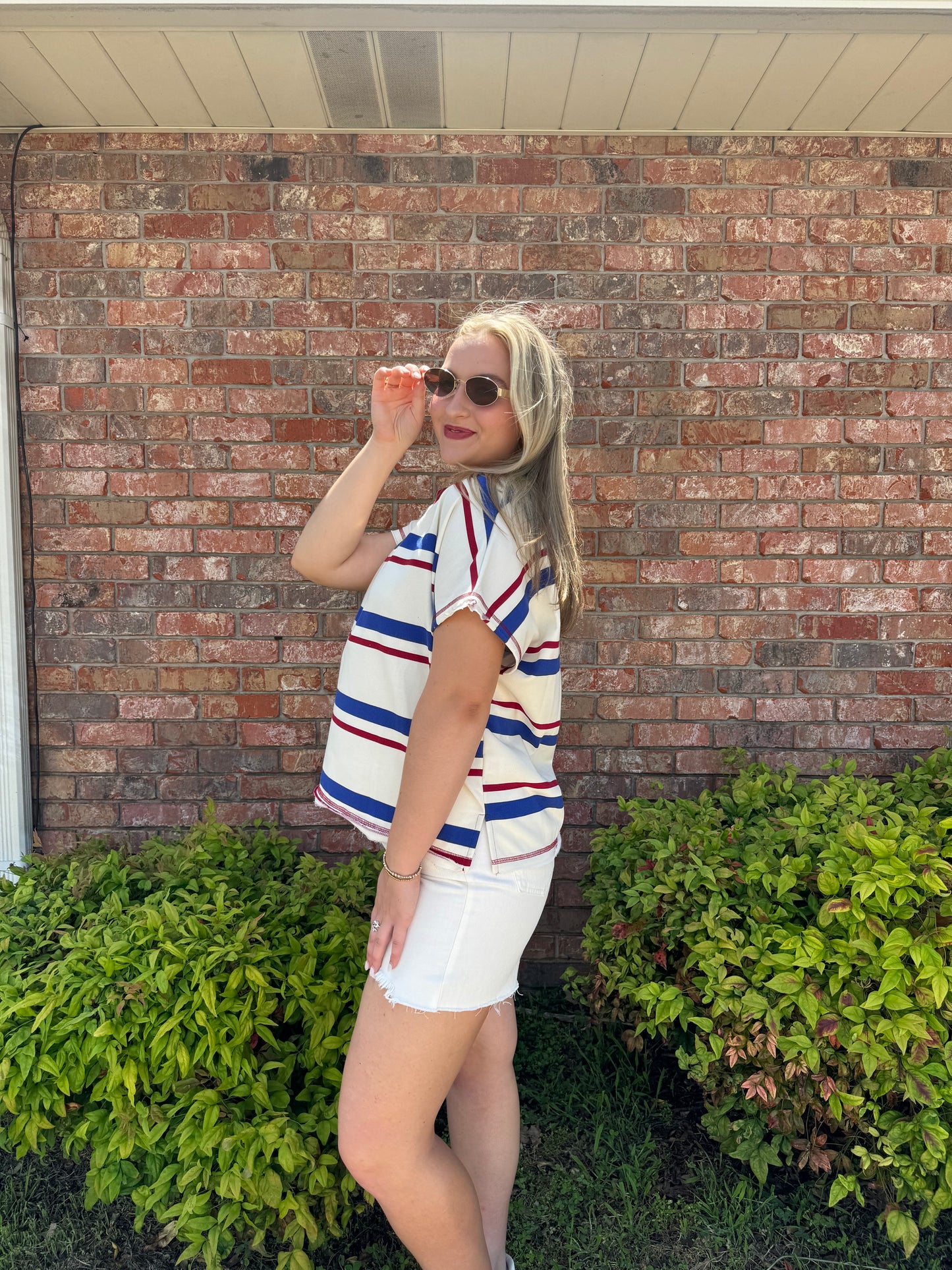 American Dream Striped Top