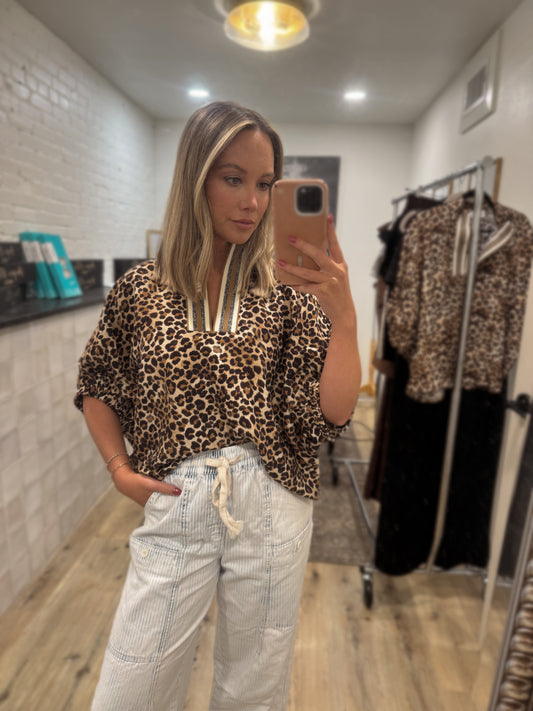 Cheetah Forever Blouse