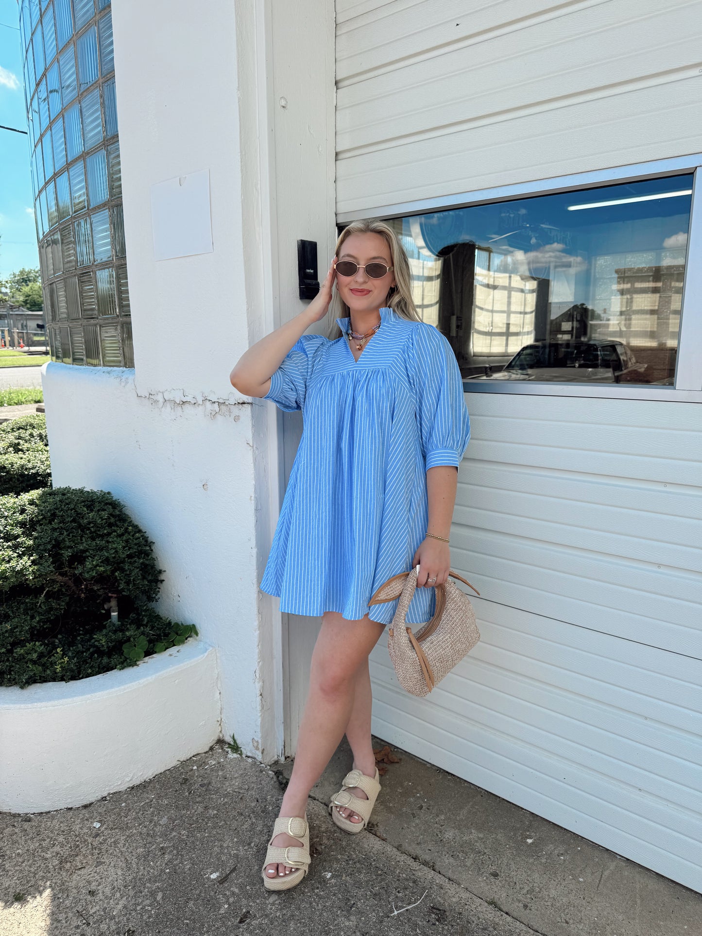 Pretty Days Striped Dress