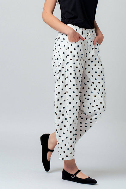The Polka Dot Barrel Pant