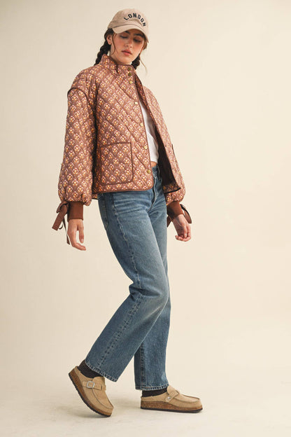 The Floral Quilted Jacket
