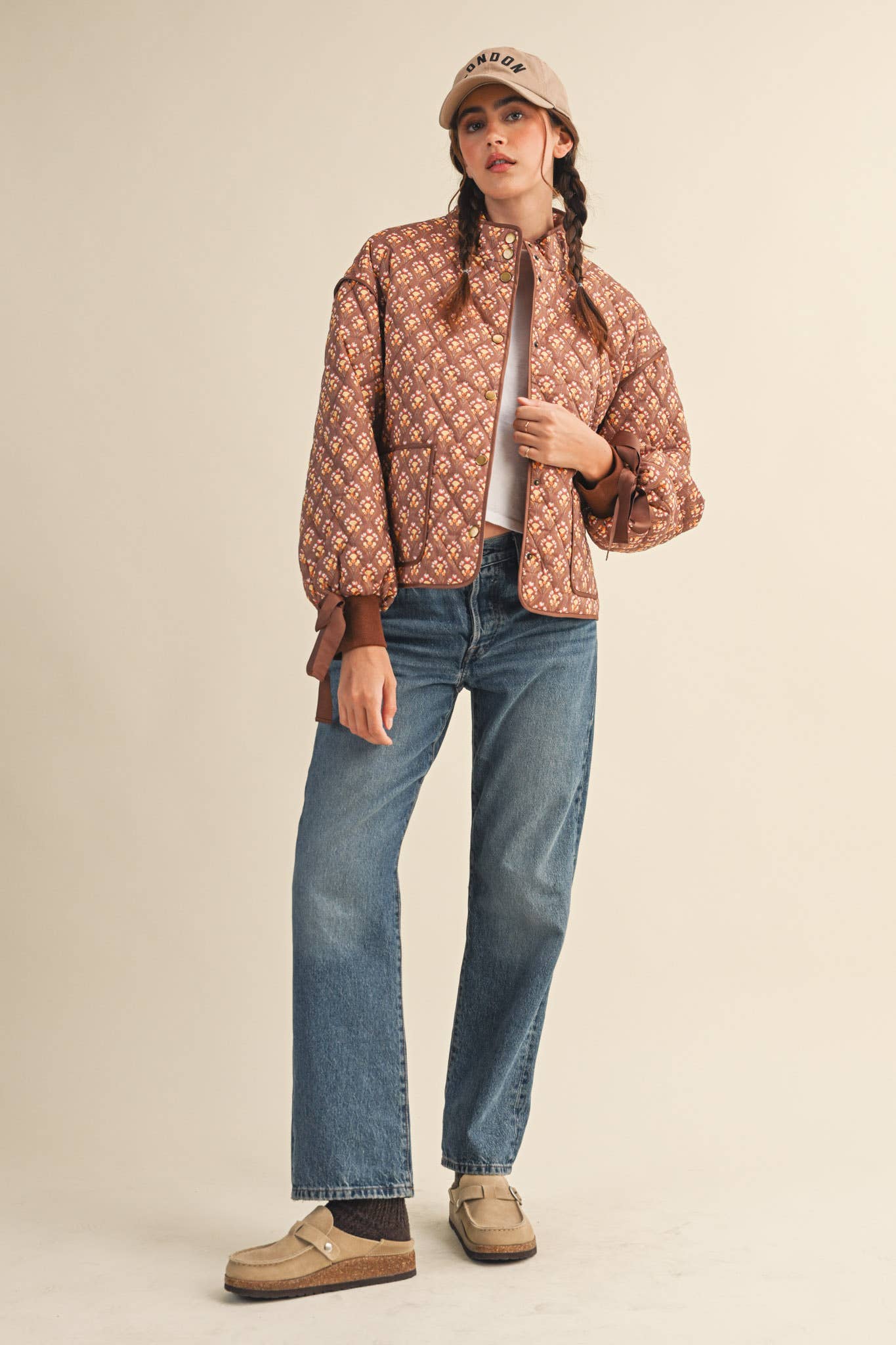 The Floral Quilted Jacket