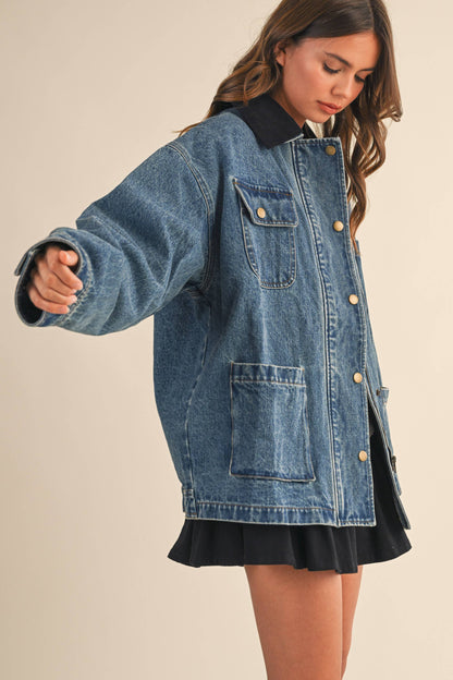 The Oversized Denim Jacket
