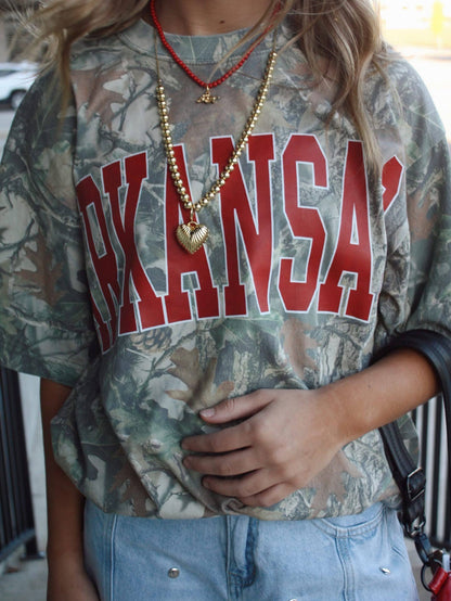 Camo Arkansas T-shirt